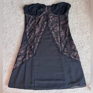 I.AM.GIA Black Lace Mini Dress